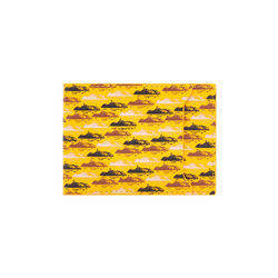 LEATHER CARD HOLDA [YELLOW]