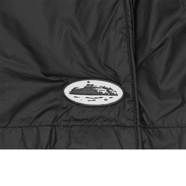 ALCATRAZ NYLON PATCH SHORTS [BLACK]