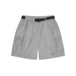 ALCATRAZ NYLON PATCH SHORTS [GREY]