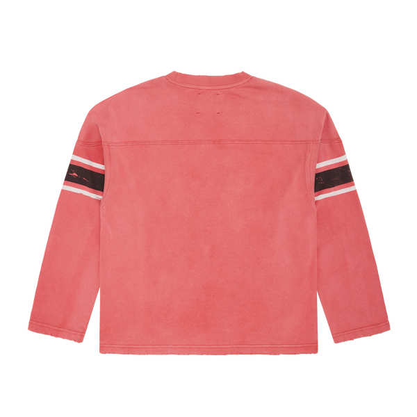 ATHLETICS HEAVYWEIGHT LS TOP [RED]