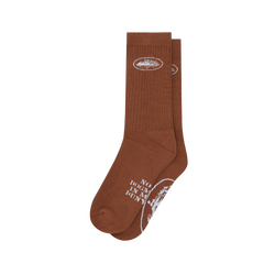 ALCATRAZ SOCKS [BROWN]