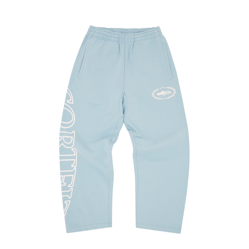 SUPERIOR ROYALE OPEN HEM SWEATPANT [BABY BLUE]