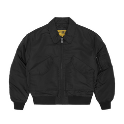 ALCATRAZ BOMBER JACKET [BLACK]