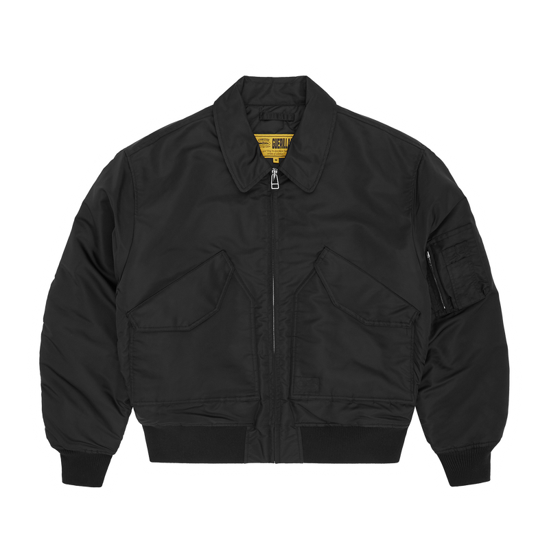 ALCATRAZ BOMBER JACKET [BLACK]