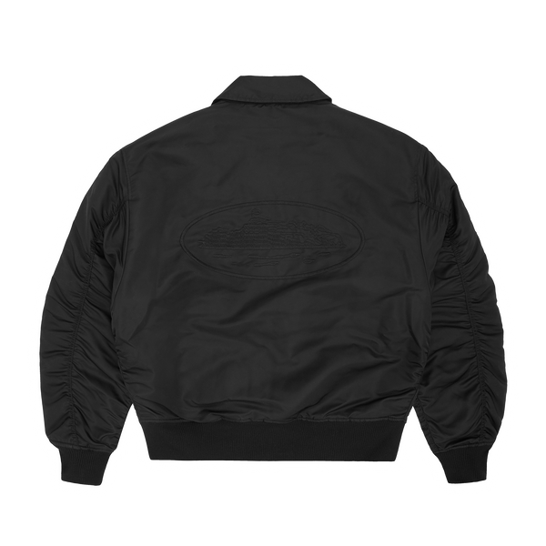ALCATRAZ BOMBER JACKET [BLACK]