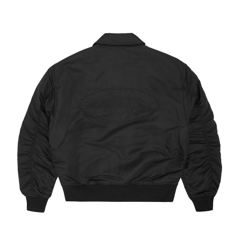 ALCATRAZ BOMBER JACKET [BLACK]