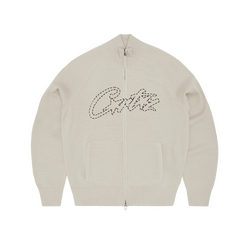 ALLSTARZ KNIT ZIP UP [BONE]