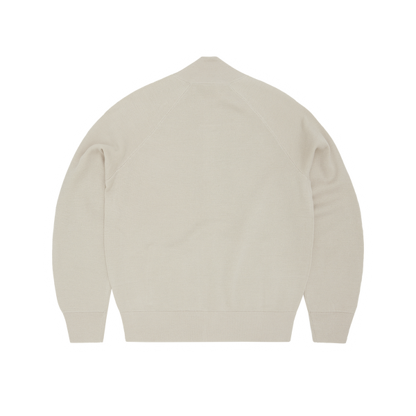 ALLSTARZ KNIT ZIP UP [BONE]