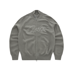 ALLSTARZ KNIT ZIP UP [GULLY GREY]