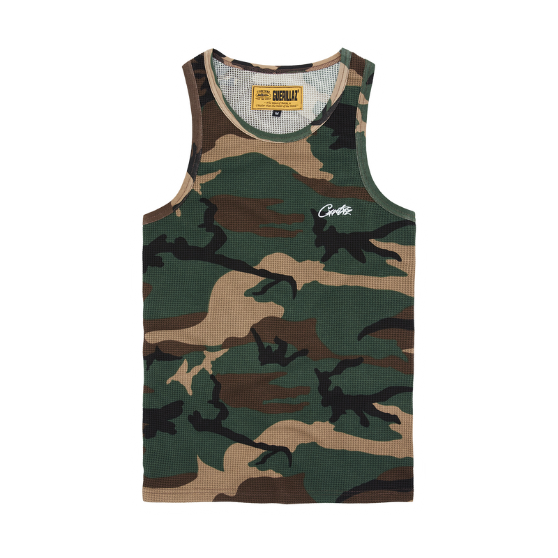 MENS ALLSTARZ TANK TOP [WOODLAND CAMO]