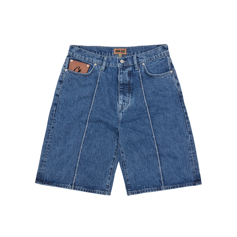 C-STAR DENIM SHORTS [FADED BLUE]