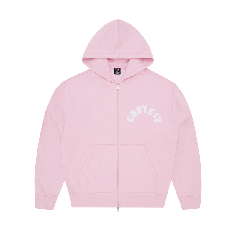 COLLY ARCH ZIP HOODIE [PINK]