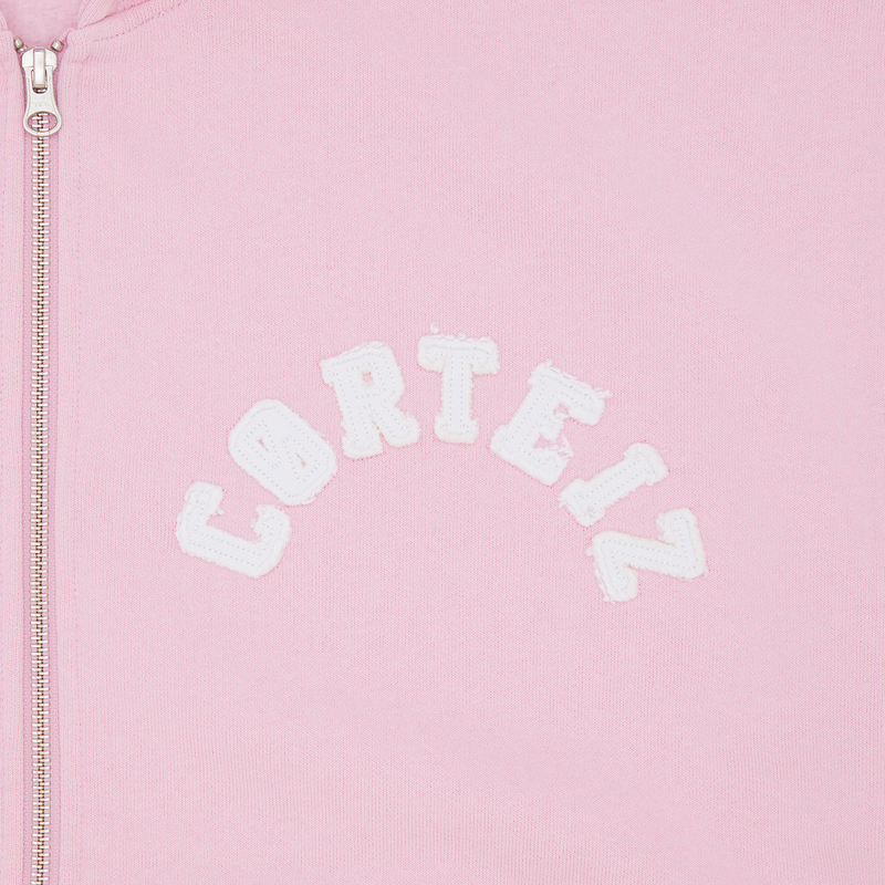 COLLY ARCH ZIP HOODIE [PINK]