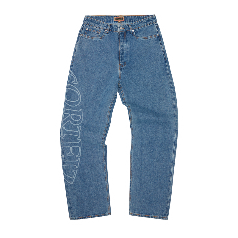 SUPERIOR ROYALE DENIM JEANS [WASHED BLUE]