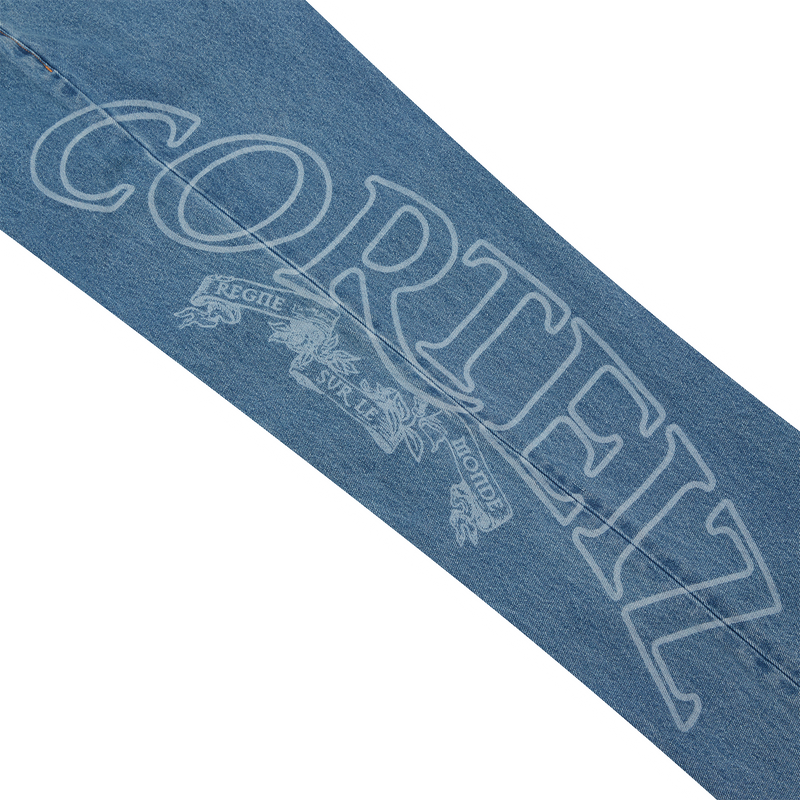 SUPERIOR ROYALE DENIM JEANS [WASHED BLUE]
