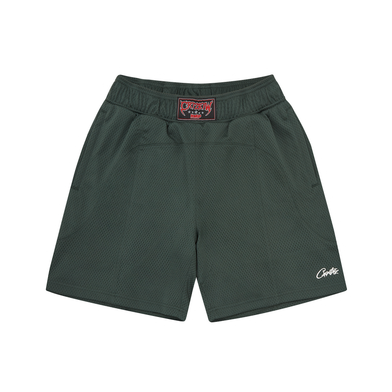 HMP MESH PANEL SHORT [FOREST GREEN]
