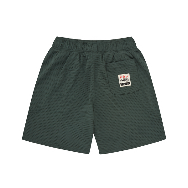 HMP MESH PANEL SHORT [FOREST GREEN]