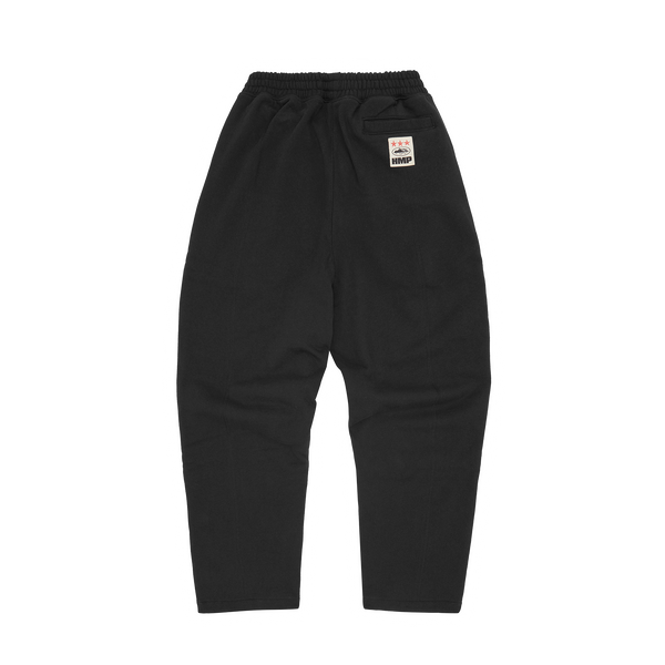 HMP OPEN HEM SWEATPANT [BLACK]