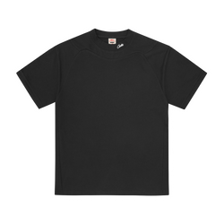 HMP PANEL MOCK TEE [BLACK]