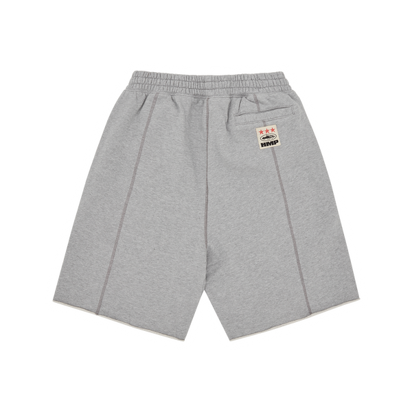 HMP RAW HEM SHORTS [HEATHER GREY]