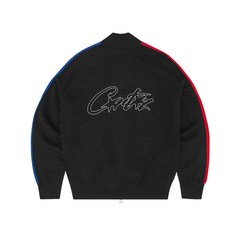 VVS KNIT-ZIP [BLACK, RED & BLUE]