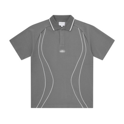 ISLAND PIQUE POLO SHIRT [GREY]