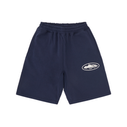 ISLAND PUFF PRINT SWEATSHORT [NAVY]