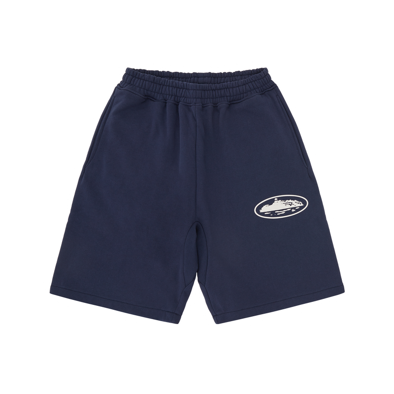 ISLAND PUFF PRINT SWEATSHORT [NAVY]