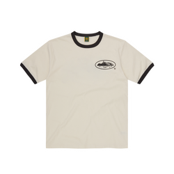 ALCATRAZ RINGER TEE [OFFWHITE]