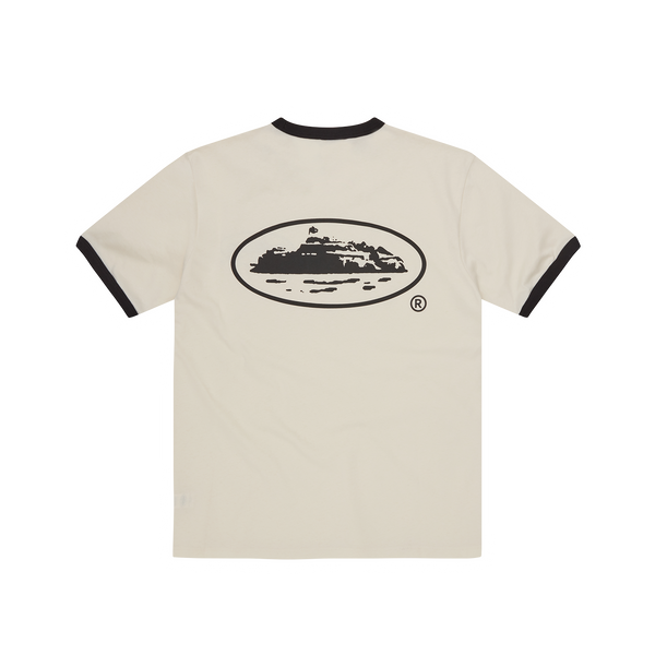 ALCATRAZ RINGER TEE [OFFWHITE]
