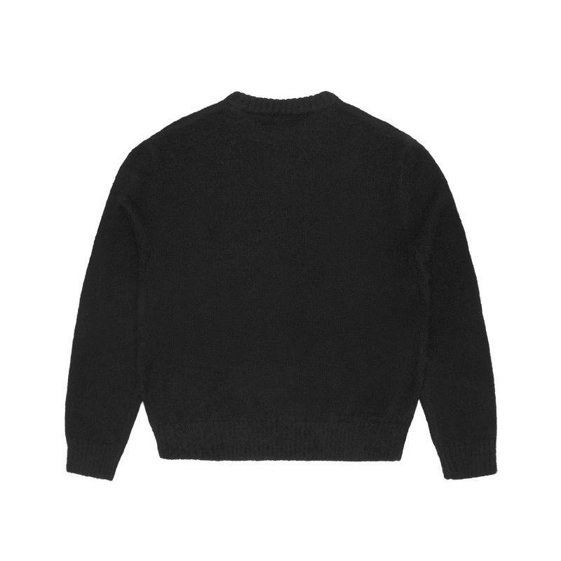 JACKIN KNIT SWEATER [BLACK]
