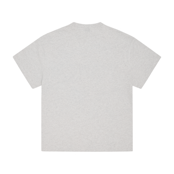 LION BOXY HEAVYWEIGHT TEE [LIGHT HEATHER]