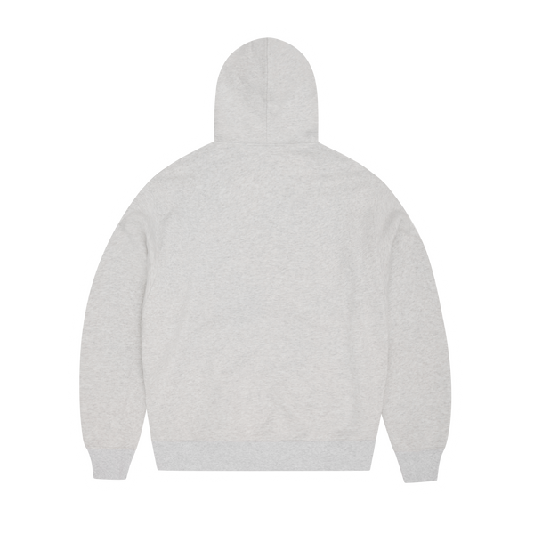 LION BOXY ZIP HOODIE [LIGHT HEATHER]
