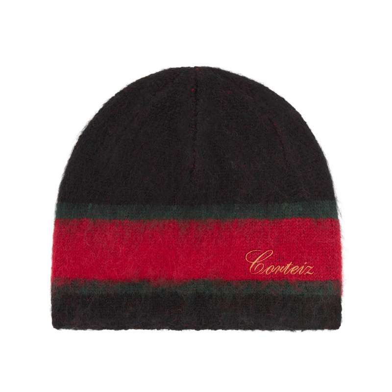 LUX KNIT BEANIE [BLACK]