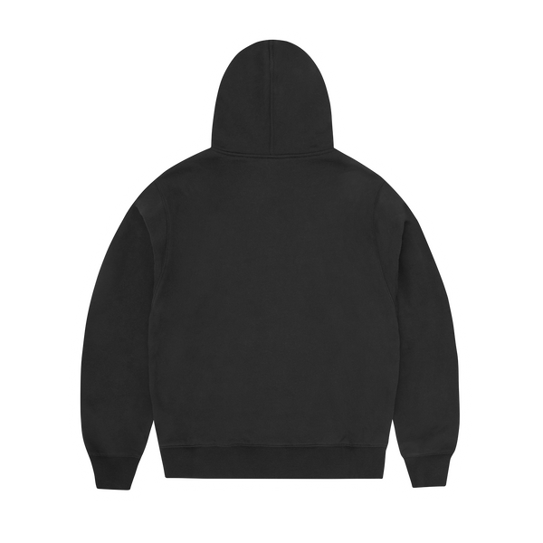LION VARSITY ZIP HOODIE [BLACK]