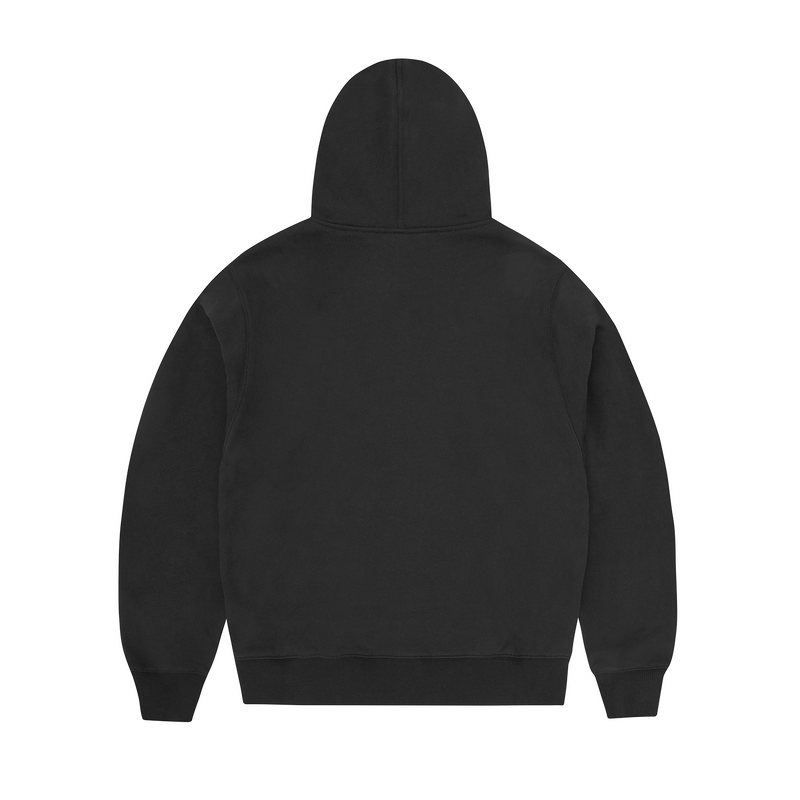 LION VARSITY ZIP HOODIE [BLACK]