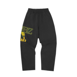 LION VARSITY OPEN HEM SWEATPANT [BLACK]