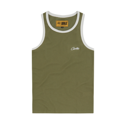 MENS CONTRAST ALLSTARZ TANK TOP [KHAKI]