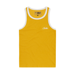 MENS CONTRAST ALLSTARZ TANK TOP [YELLOW]