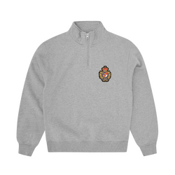 ROYALE CREST QUARTER ZIP [HEATHER GREY]