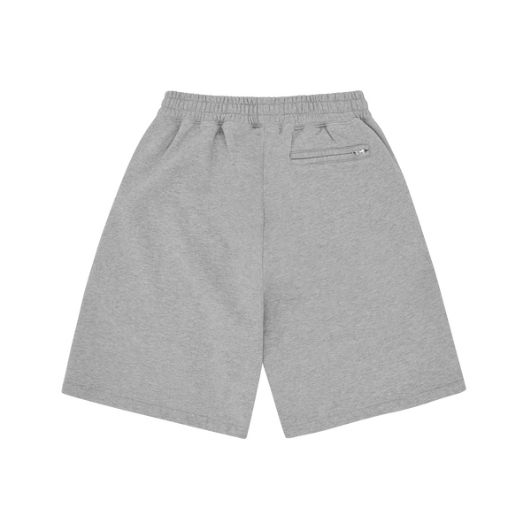 ROYALE CREST SWEATSHORT [HEATHER GREY]