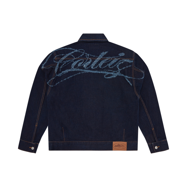 TYPE I FRAYED DENIM JACKET [INDIGO]