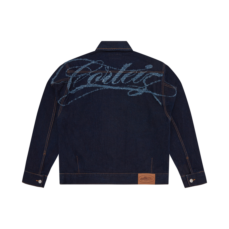 TYPE I FRAYED DENIM JACKET [INDIGO]