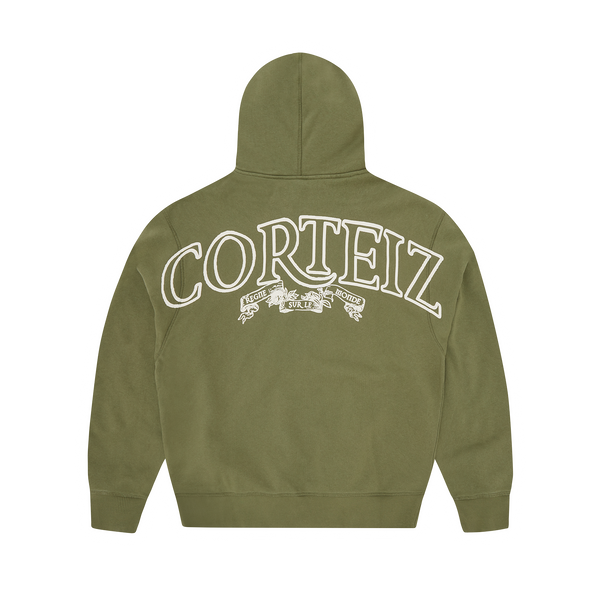 SUPERIOR ROYALE ZIP HOODIE [OLIVE]