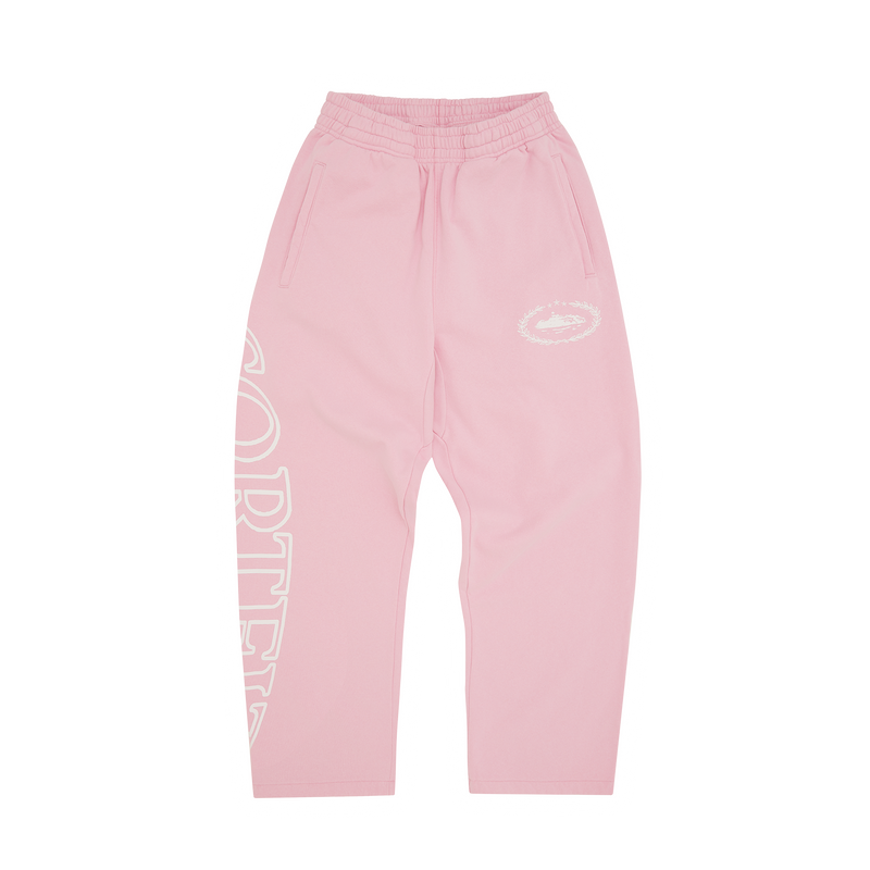 SUPERIOR ROYALE OPEN HEM SWEATPANT [PINK]