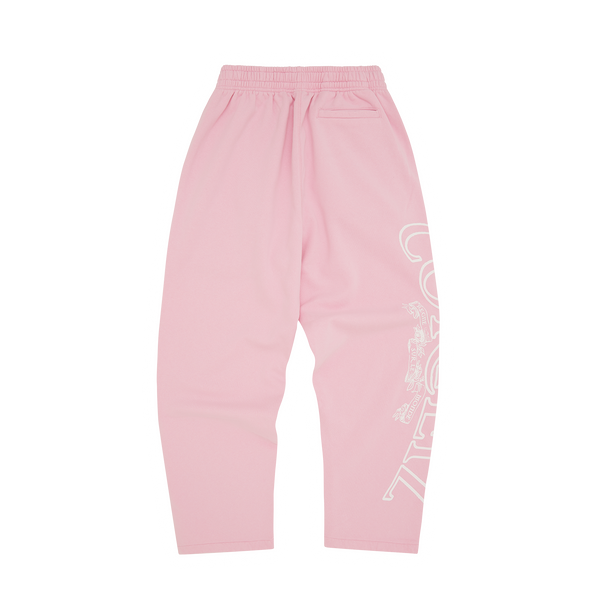 SUPERIOR ROYALE OPEN HEM SWEATPANT [PINK]