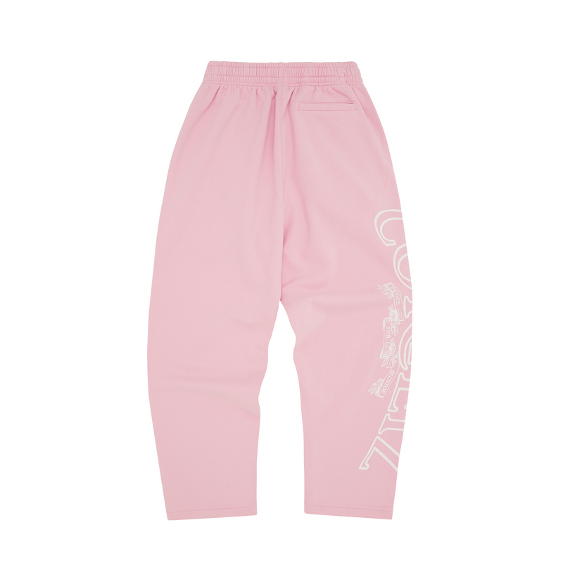 SUPERIOR ROYALE OPEN HEM SWEATPANT [PINK]