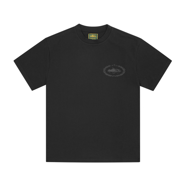 ROYALE HEAVYWEIGHT TEE [BLACK/BLACK]