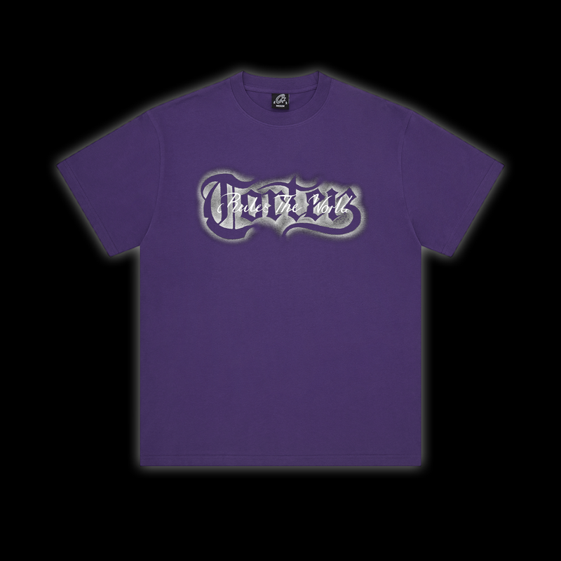RTW TATTED TEE [PURPLE]