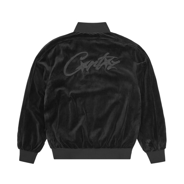 VVS VELOUR JACKET [TRIPLE BLACK]